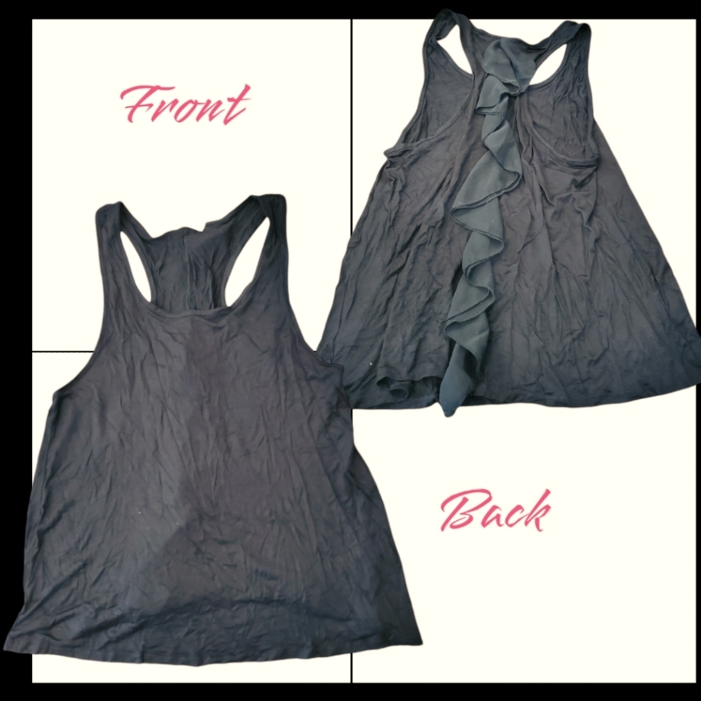 NWOT - Black Tank by Noble U - Small
